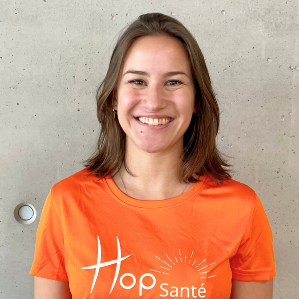 Valentine, coach Hop Santé